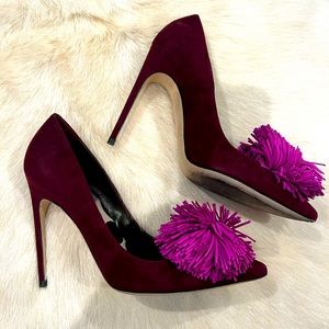 BRIAN ATWOOD Pom Pom Sandals, size 38